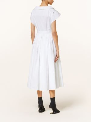 Sukienka koszulowa Alexander Mcqueen biała