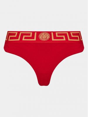 Pantaloni culotte Versace rosso