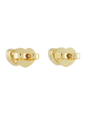 Σκουλαρίκια με διαφανεια Kate Spade χρυσό