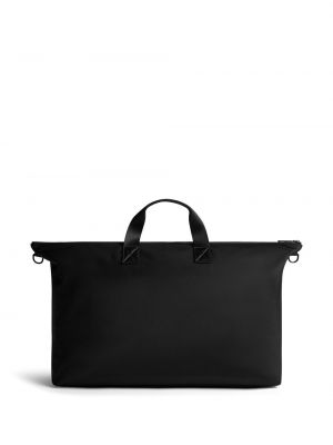 Shopper handtasche mit print Dsquared2 schwarz