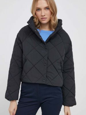 Oversized rövid kabát Sisley fekete