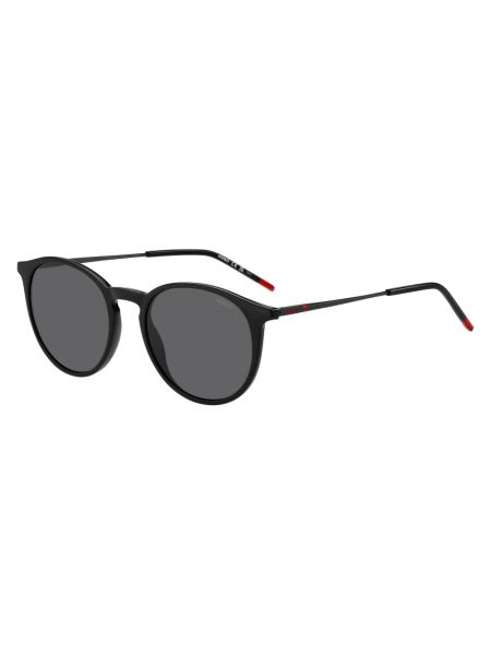 Czarne okulary przeciwsłoneczne Hugo Boss