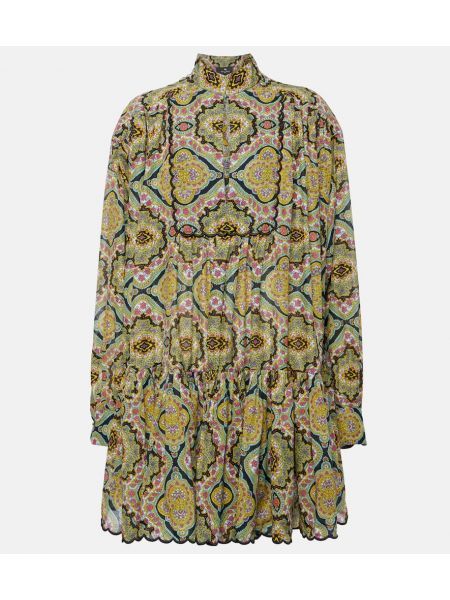 Kleid aus baumwoll mit print Etro