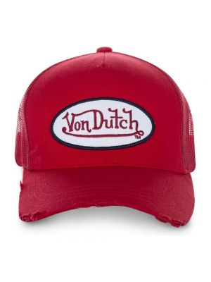 Czapka Von Dutch czerwona