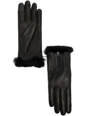 Rękawiczki Agnelle czarne