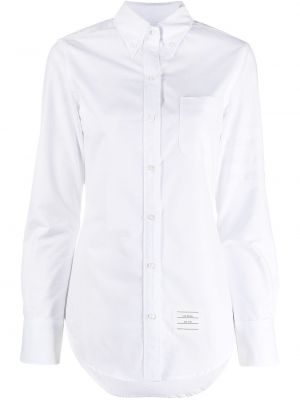 Marškiniai su sagomis Thom Browne balta