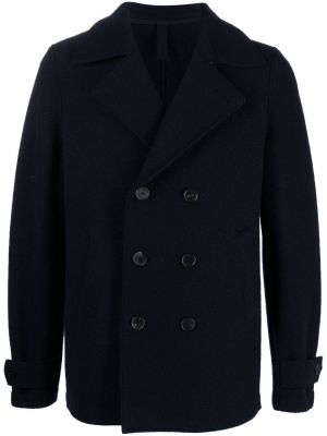 Παλτό με κουμπιά Harris Wharf London μπλε