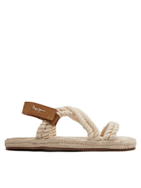 Espadrilky Pepe Jeans béžová