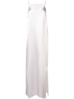 Vestido de encaje Khaite blanco