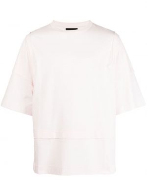 Oversize t-shirt aus baumwoll Simone Rocha pink