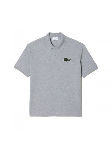 Polo relaxed fit Lacoste szara