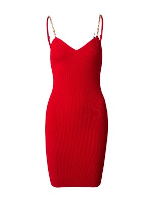 Džinsinė suknelė Michael Michael Kors raudona