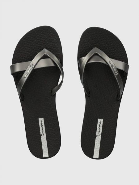 Sandale cu toc cu toc plat Ipanema negru