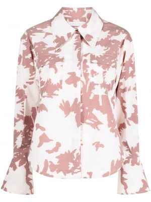 Camisa de flores con estampado Jonathan Simkhai