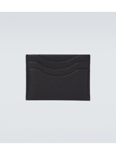 Kožená peňaženka Loro Piana čierna