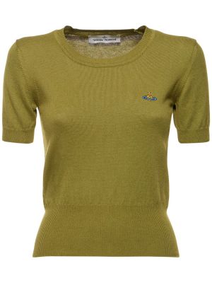 Haut en cachemire en coton en tricot Vivienne Westwood