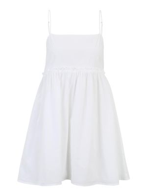 Bavlnené košeľové šaty Cotton On Petite biela