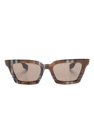 Kockované slnečné okuliare Burberry Eyewear