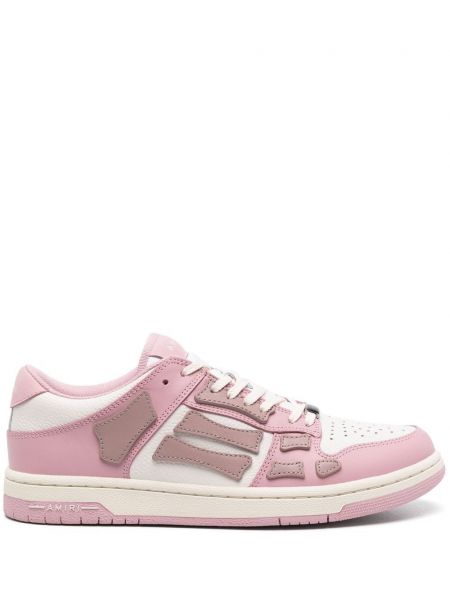 Leder sneaker Amiri pink