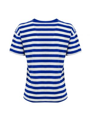 Camiseta de manga larga a rayas Ralph Lauren azul