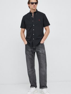 Пухова сорочка на ґудзиках Polo Ralph Lauren чорна