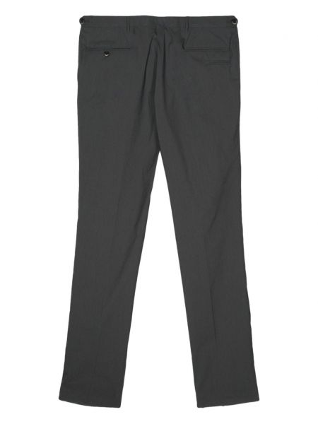 Pruhované kalhoty Corneliani šedé