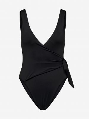Vientisas maudymosi kostiumėlis Only juoda