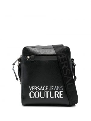 Kožená taška Versace Jeans Couture