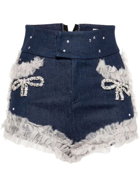 Flæse denimshorts Loulou blå