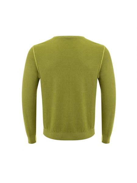 Sweter z okrągłym dekoltem Gran Sasso zielony