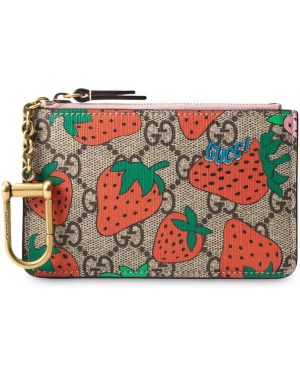 gucci strawberry keychain