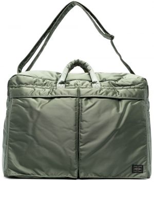 Чанта с цип Porter-yoshida & Co. зелено