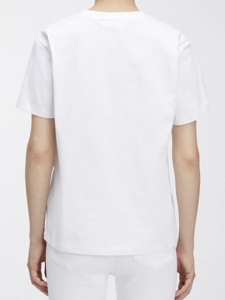 Хлопковая футболка Calvin Klein белая