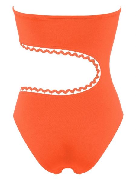 Jednodílné plavky Eres oranžové