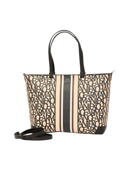 Shopper handtasche mit reißverschluss mit taschen Armani Exchange