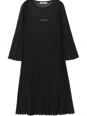 Pletené šaty Tatuum černé