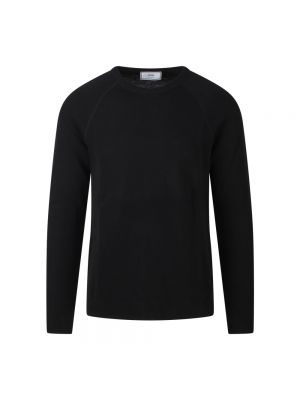Sweter z okrągłym dekoltem Ami Paris czarny