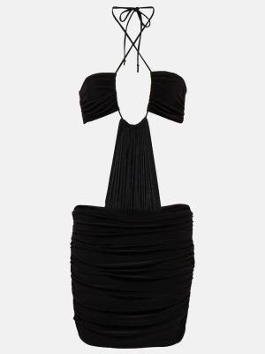 Φόρεμα από ζέρσεϋ Norma Kamali μαύρο
