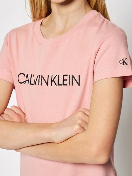 Футболка Calvin Klein, рожева