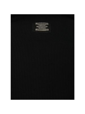 Camiseta de manga larga manga larga Isaac Sellam negro