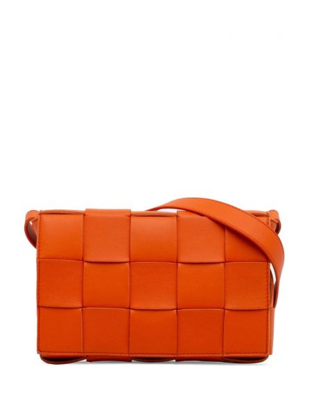Crossbody torbica Bottega Veneta Pre-owned oranžna