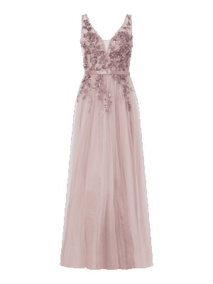 Sukienka na ramiączkach Luxuar różowa