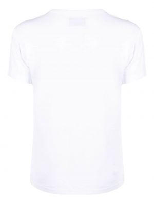 Bavlněné tričko Officine Generale bílé