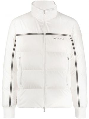 Pernata jakna Moncler bijela