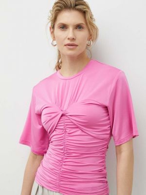 Тениска Gestuz розово