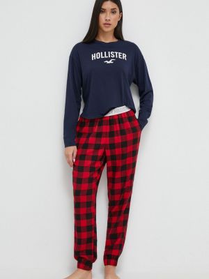 Pižama Hollister Co. rdeča