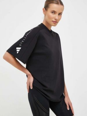 Черная футболка Adidas By Stella Mccartney
