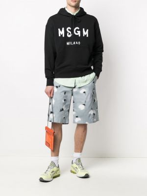 Pantalones cortos cargo Msgm gris