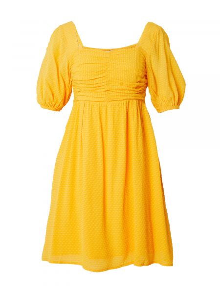 Mini šaty Frnch Paris žltá