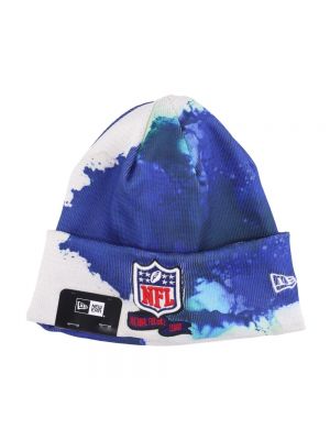 Dzianinowa czapka New Era niebieska